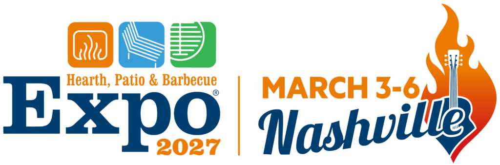 HPBExpo27 logo with March 3-6 Nashville dates, full color